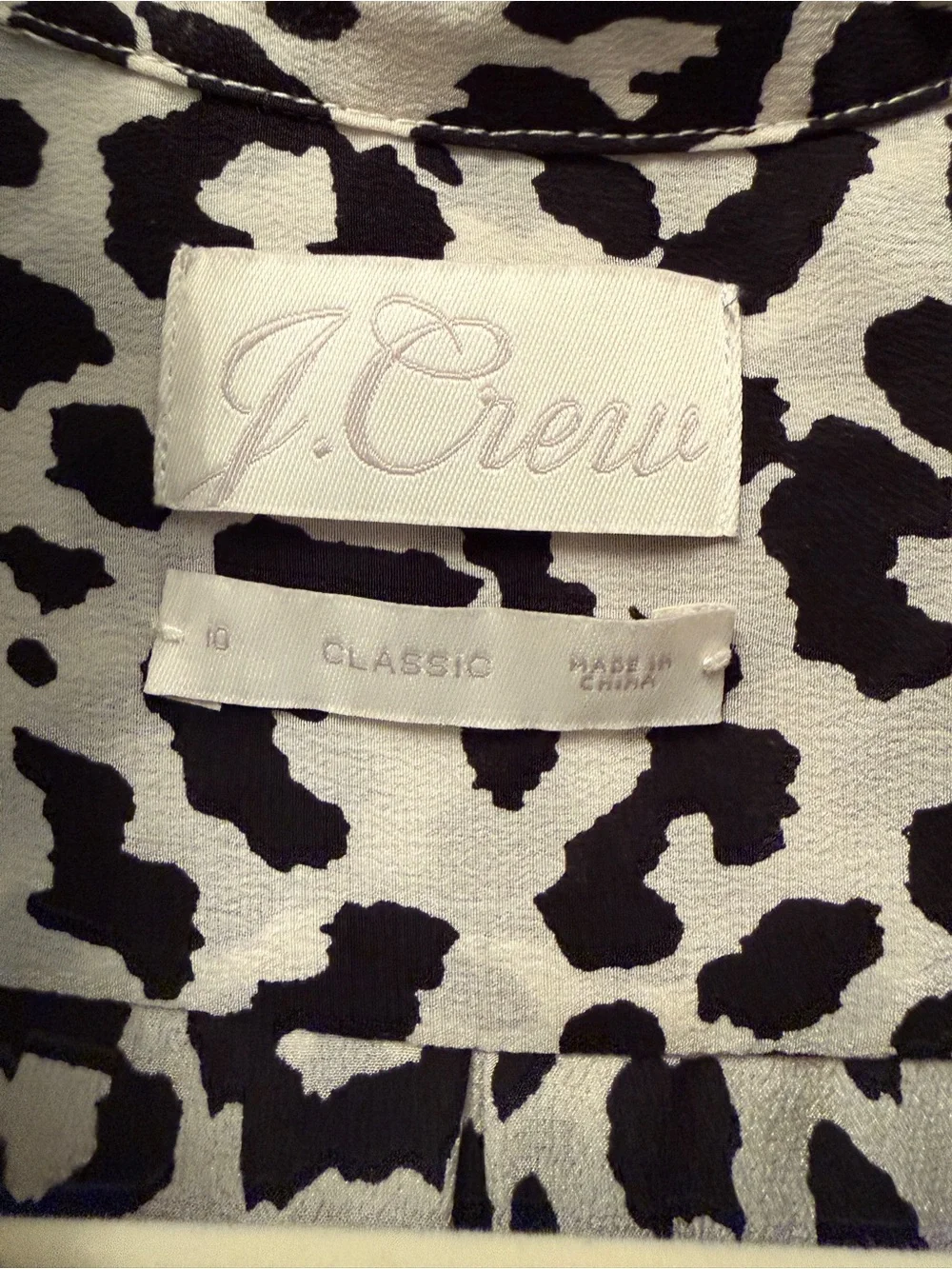 J. Crew lightweight blouse